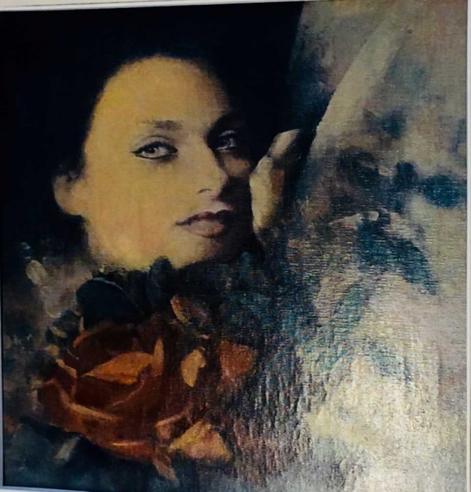 Sigfrido Oliva --dipinto 40x40 Cod 0940101